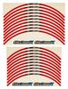 Honda Rim Sticker Set (MonoCraft) X-ADV TYPE-02 (Red) MC-XADV_02-R