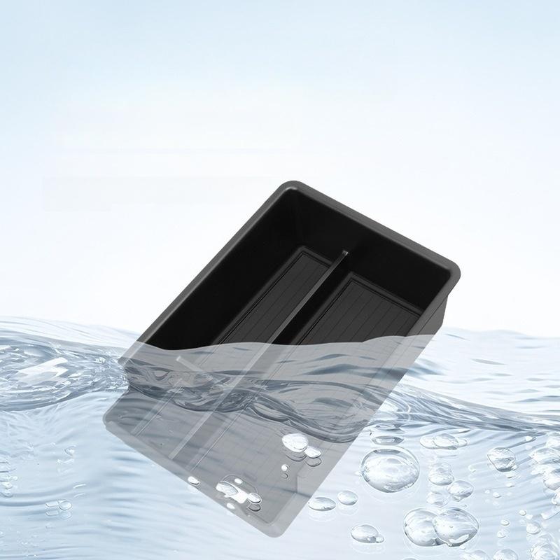 Car Armrest Storage Box For Nissan For N6 Organizer Central Console Storage Box Container Tray Interior Accessories Black