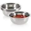 Ramequin - Com-four - Cf17193 - Metal Bowl - 8 Pieces - 220 Ml - Silver