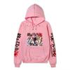 Record of Ragnarok Multiple Characters Anime Hoodie Japanese Dragon Vertical Sleeve Print Casual Pullover Sweatshirt