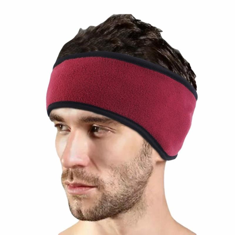 Elastic Sport Headbands Women Winter Warm Earmuff Soft Ear Protecting Headbands for Cold Weather Outdoor Exercise