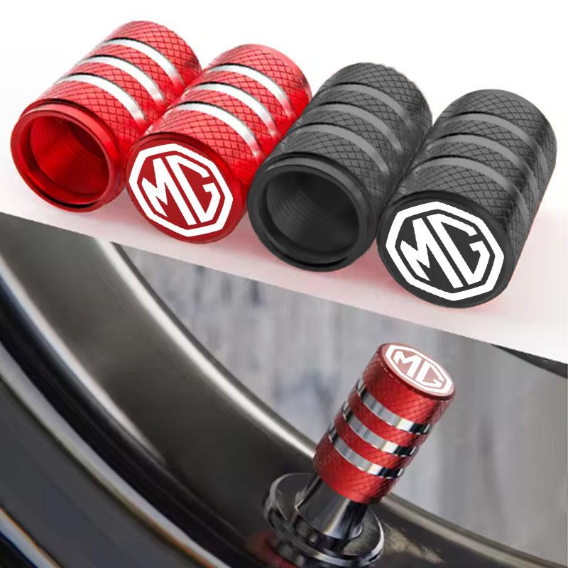 4pcs Car Wheel Tire Valve Stem Caps Airtight Cover For MG Morris Garages MG 6 3 5 7 TF ZR ZS HS GS GT Hector Car Accessories tcl6