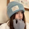 Thick Warm Beanie Cap Windproof Crochet Bonnet Hat Fashion Winter Knitted Hat