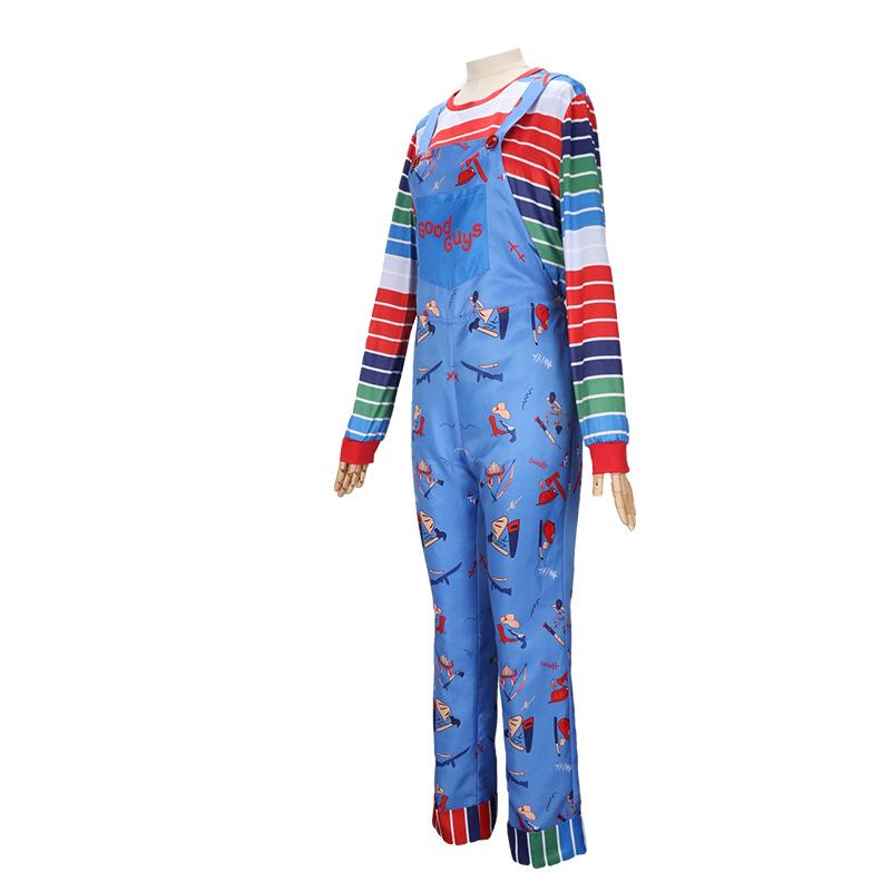 Chucky Season 2 Child's Play Overalls Halloween Cosplay Costume