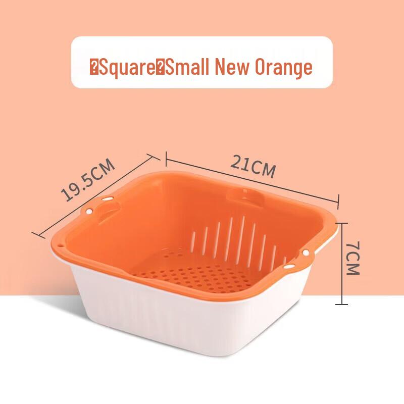CHAHUA Dual-Use Fruit & Vegetable Drain Basket
