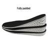 Height Boosting Insoles: Invisible Inner Pads, Sports Warm Full & Half Insoles for Men & Women, Increase Height 2-4cm