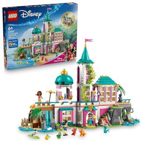 LEGO Disney Princess Princesss Castle Pets 43267 Toy Girls Boys Toys Birthday Gift Blocks Educational 6 Years Old 7 8 9 Role Play Playhouse Goods 787