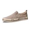 Men's Spring Casual Slip-on Canvas Shoes: Trendy, Breathable, Versatile Low-top Skate Shoes