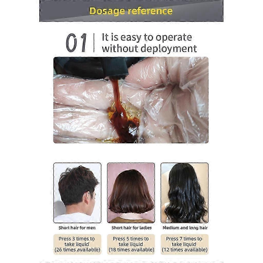Shampoo Colorante per Capelli Shampoo Colorante Colora i Capelli in Minuti per Donne e Uomini
