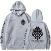 Nové Anime Overlord Mikiny Potištěné Unisex Dámská Móda Streetwear Mikiny Mikiny Harajuku Pulovry Unisex Tepláky Oblečení