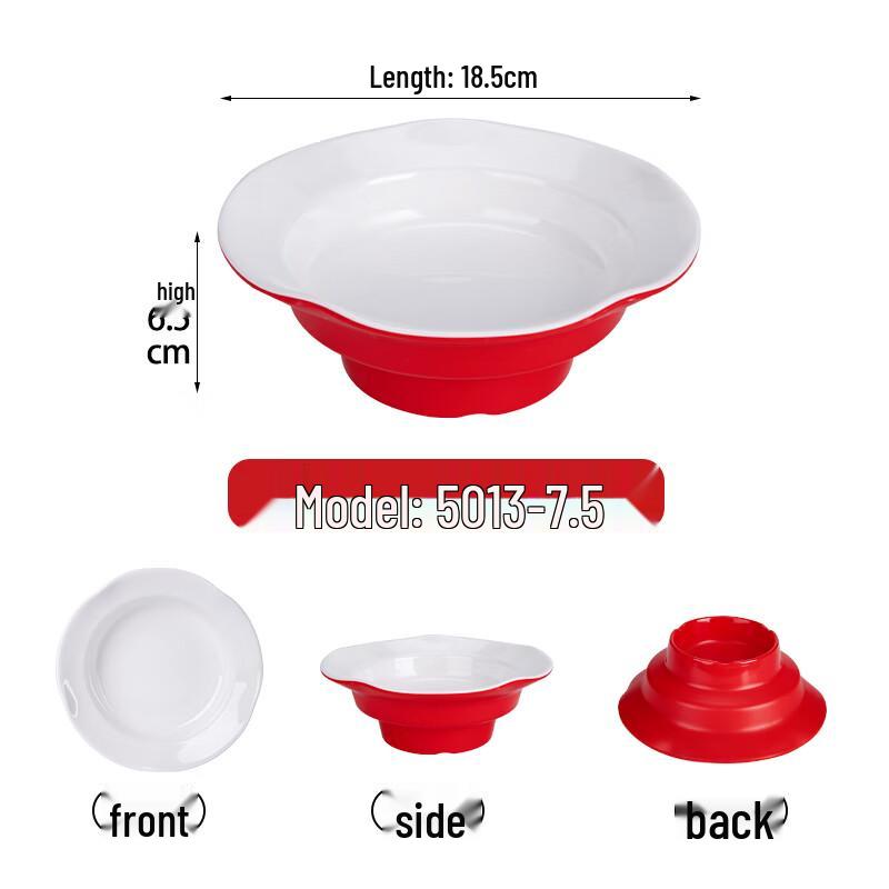 Qianxing Melamine Hot Pot Serving Dishes