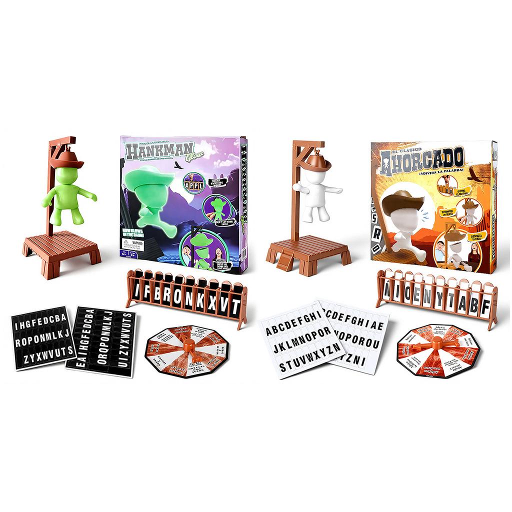 Kovbojský magnetický Šibenice Stolní hry Záhadné hádání slova Před pádem Hank Visící s panenkami Cestovní stolní hra Desková hra Hračka