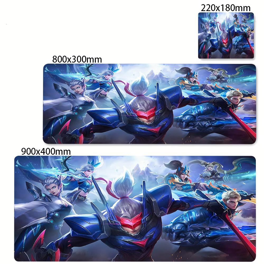 Gaming Mousepad Mobile Legends Bang Bang Mouse Pads Office Accessories Nonslip Desk Mat Large Mouspad Waterproof Pad Mausepad