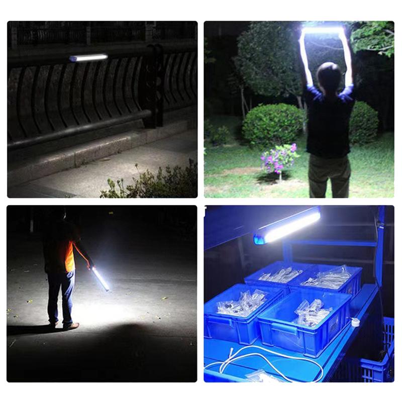 1Pc 52Cm 80W Led Emergency Lights Usb Rechargeable Lamp Outdoor Camping Lamps For Home Power Failure Work Light