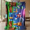 Game Theme blanket Soft Flannel Blanket Plush Throw Blanket Cozy Sofa Bed Blanket for Home Decor