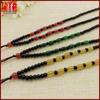 Hand-Woven Jade Pendant Necklace with Beads: Elegant & Versatile