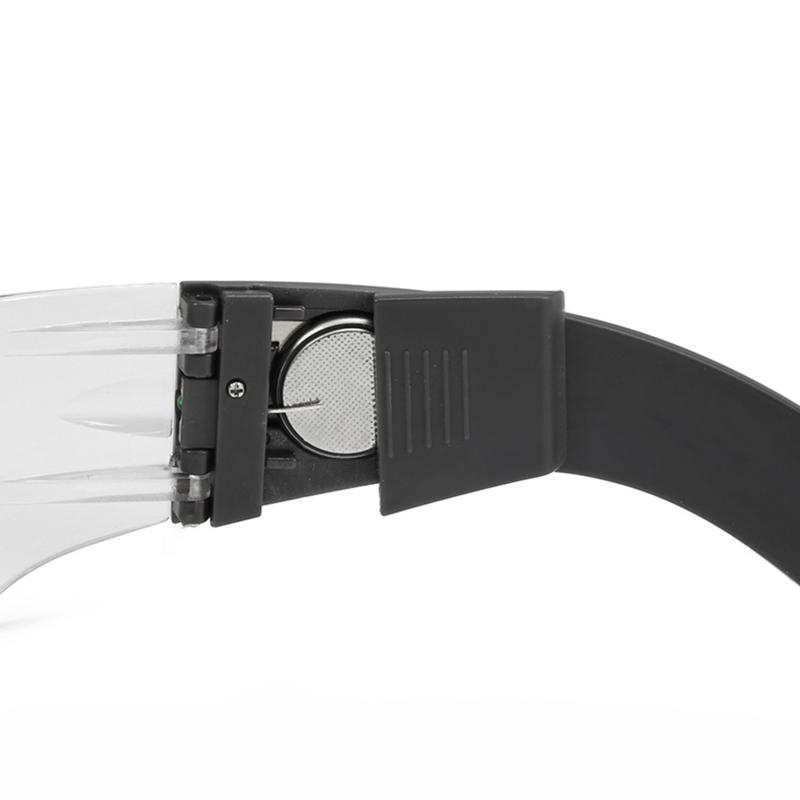 Decorative  Glasses Colorful Luminous Glasses LED Light Up Eyeglasses for Bar KTV Halloween  Party