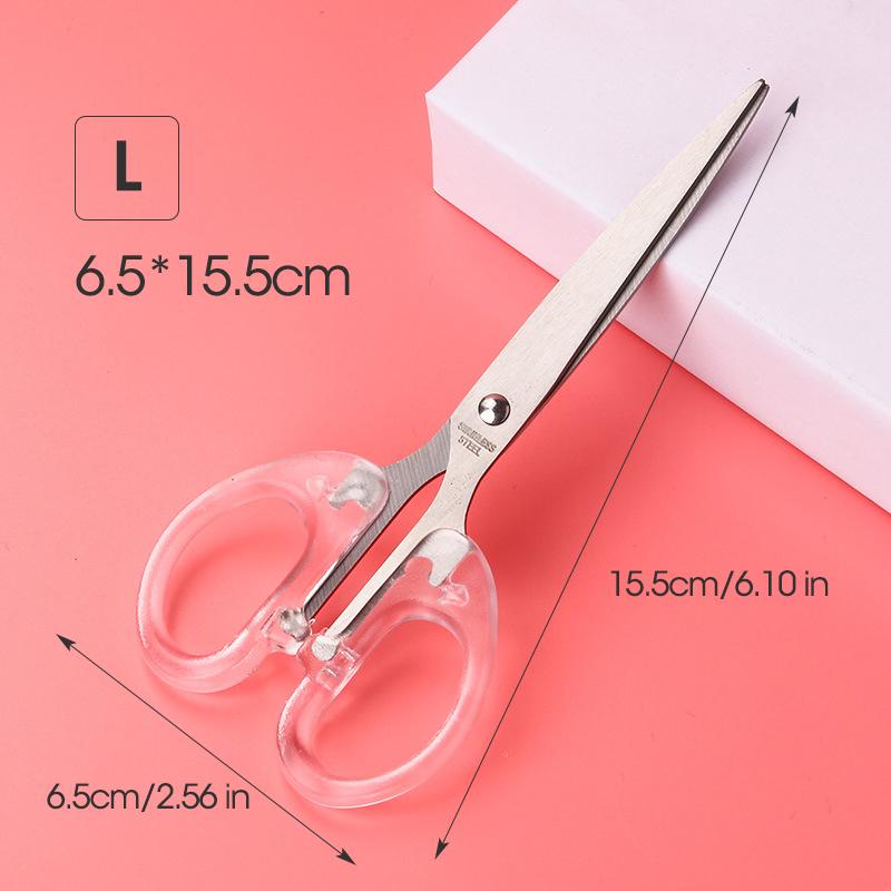 1 Pcs Metal Scissors Anti-Rust Anti-Stick for DIY Handcraft Office Stationery Paper Cutting Sewing Pruning ZS-16