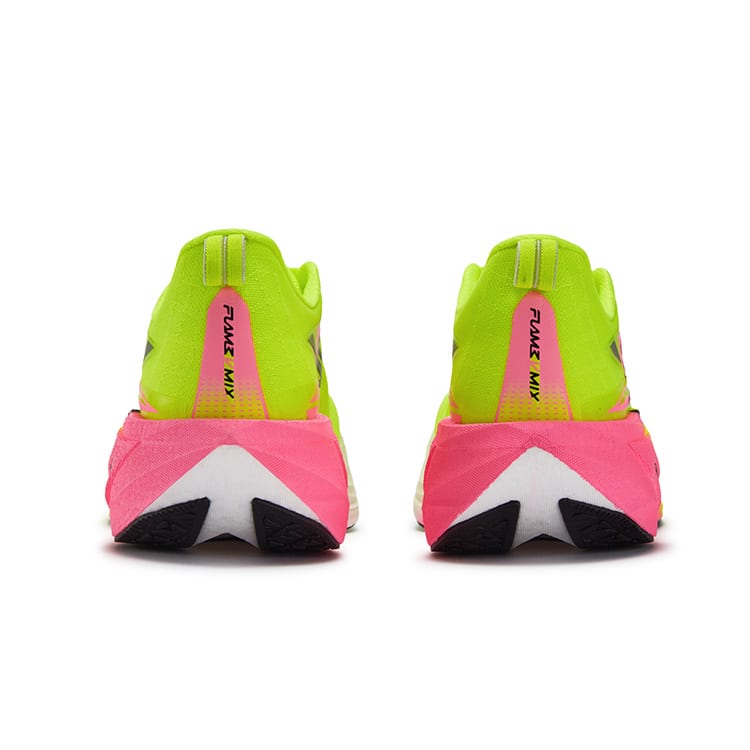 361 Flame 5 MIX Niskie Buty do biegania z płytką węglową Unisex Neonowy Solar Yellow Różowy 672612214-7