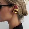 Edelstahl C-förmige Ohrklemme Silber Ohrclips Ohne Piercing Ohrbügel Vintage Ohrbügel Täglich