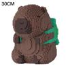 20CM/30CM Creative Capybara Building Blocks Micro Assembled Model Block Puzzle Toys Funny Desktop Ornaments Building Toy