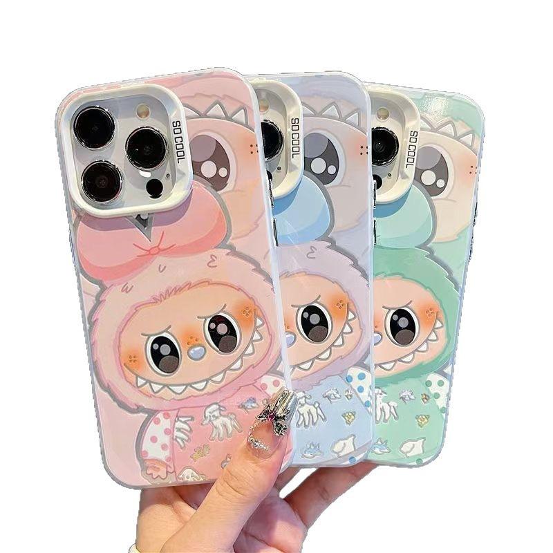 Cartoon Labu Is Suitable for Vivox100 Women's Apple 16/15 Mobile Phone Case Matte All-inclusive Honor 300.