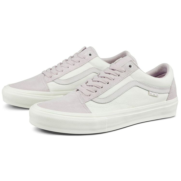 Vans Old Skool Low Top Skate-Schuhe Unisex Sneaker Rosa Weiß VN0A5FCB3MG