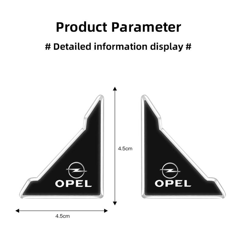 AAAYS1 Car Stickers Door Corner Anti-collision Silicone Stickers For Opel Corsa D Astra Insignia Mokka Adam Combo Vauxhall Car Supplies