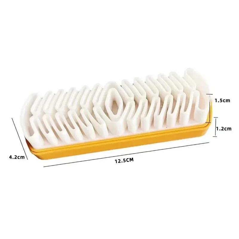 3Pcs Tumbled Leather Shoes Suede Brush Raw Rubber Brush Special Eraser Cleaning AntiBuckskin Velvet Shoe Brush Suede Boots Brush