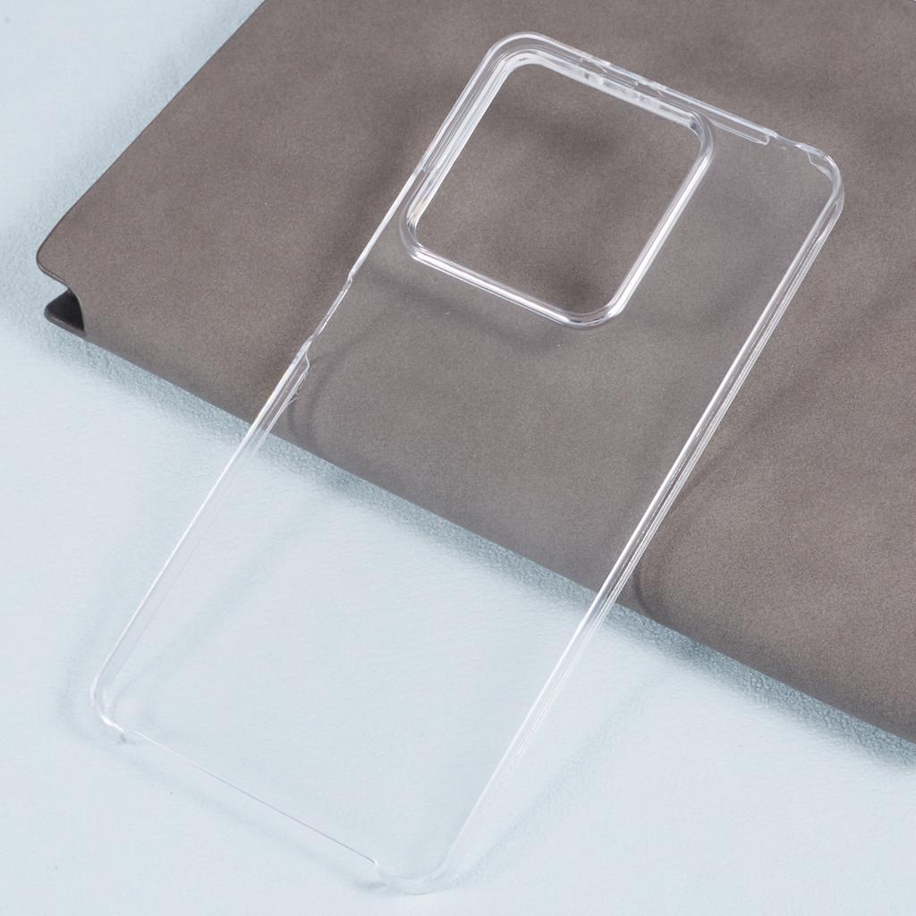 Für Xiaomi Redmi Note 13 5G Klare Handyhülle Acryl+TPU 360-Grad Vollabdeckung Hülle mit PET-Schutzfolie