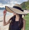 Summer Outdoor Straw Hat for Women, Large Brim Beach Hat, Versatile Hat for Beach Outings, Fresh And Light Hat,Foldable Outdoor Beach Hat for Women