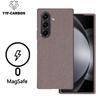 YTF dla Samsung Galaxy Z Fold 7 Etui z włókna węglowego aramidowego Pokrowiec Kevlar Ultra-cienki Fold6 Lekkie Etui ochronne Etui W26