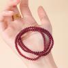 Handcraft Multiple Strand Garnets Beaded Bracelet For Women Fashion Jewelry