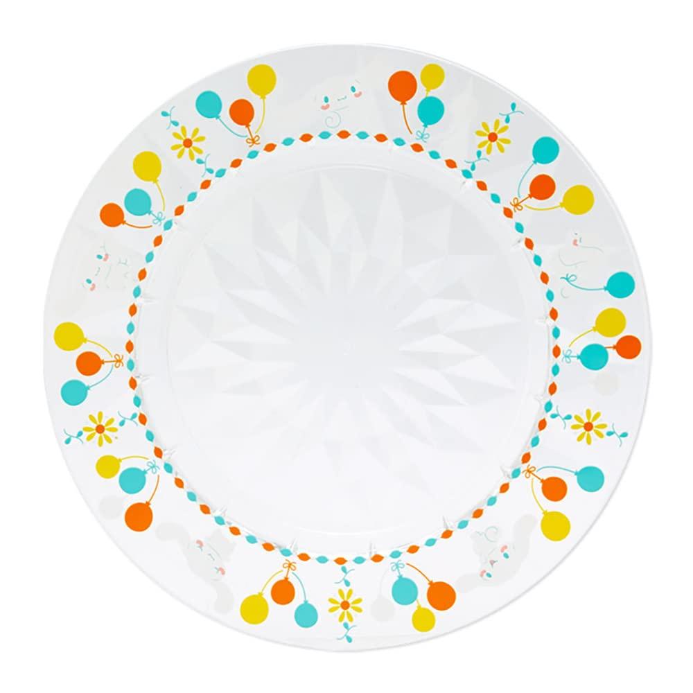 Sanrio Cinnamoroll Clear Plate Clear 108375 FreeSize (Retro Tableware)