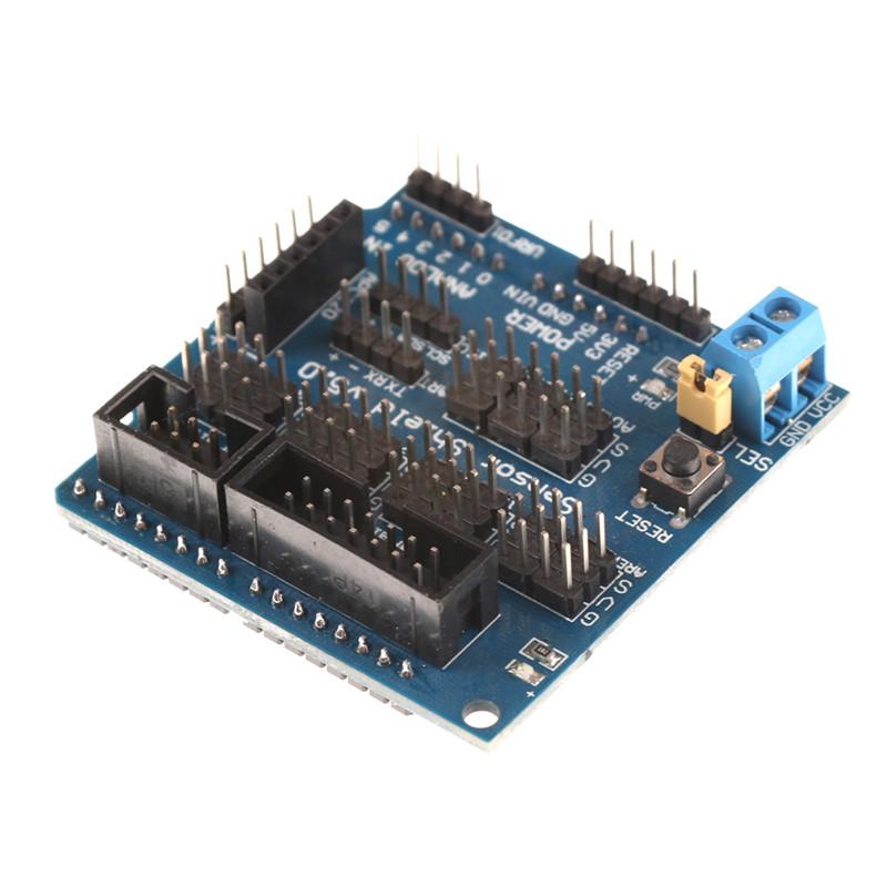 Sensor Shield UPGRADE V5.0 sensor expansion board UNO MEGA R3 V5 for Arduino IIC Sensor Shield UPGRADE V5.0 sensor expansion board UNO MEGA R3 V5 for Arduino IIC
