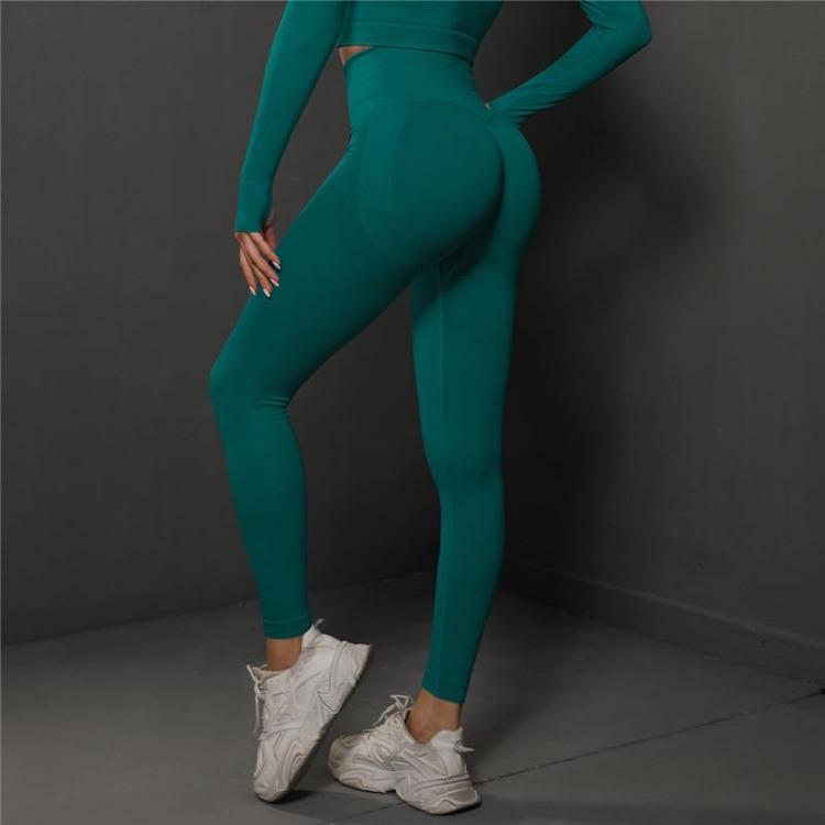 Nessaj Seamless High Waist Yoga Tights Women Scrunch Butt Workout Leggings Gym Fitness Slim Pants