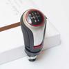 5 6 Speed Manual Car Shifter Boot Gear Shift Knob Head Lever Accessories For VW Volkswagen Golf 5/6 MK5/6 Scirocco(2009) Octavia