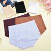 Slip Donna Senza Cuciture Body Modellante Donna Mocha Taglie Forti Mutandine Colore Unico Traspiranti Biancheria Intima Femminile XS-XXL