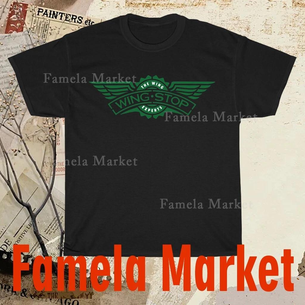 

Wingstop Restaurant Logo TEE T-Shirt Funny American Size S to 5XL T-Shirt 4XL