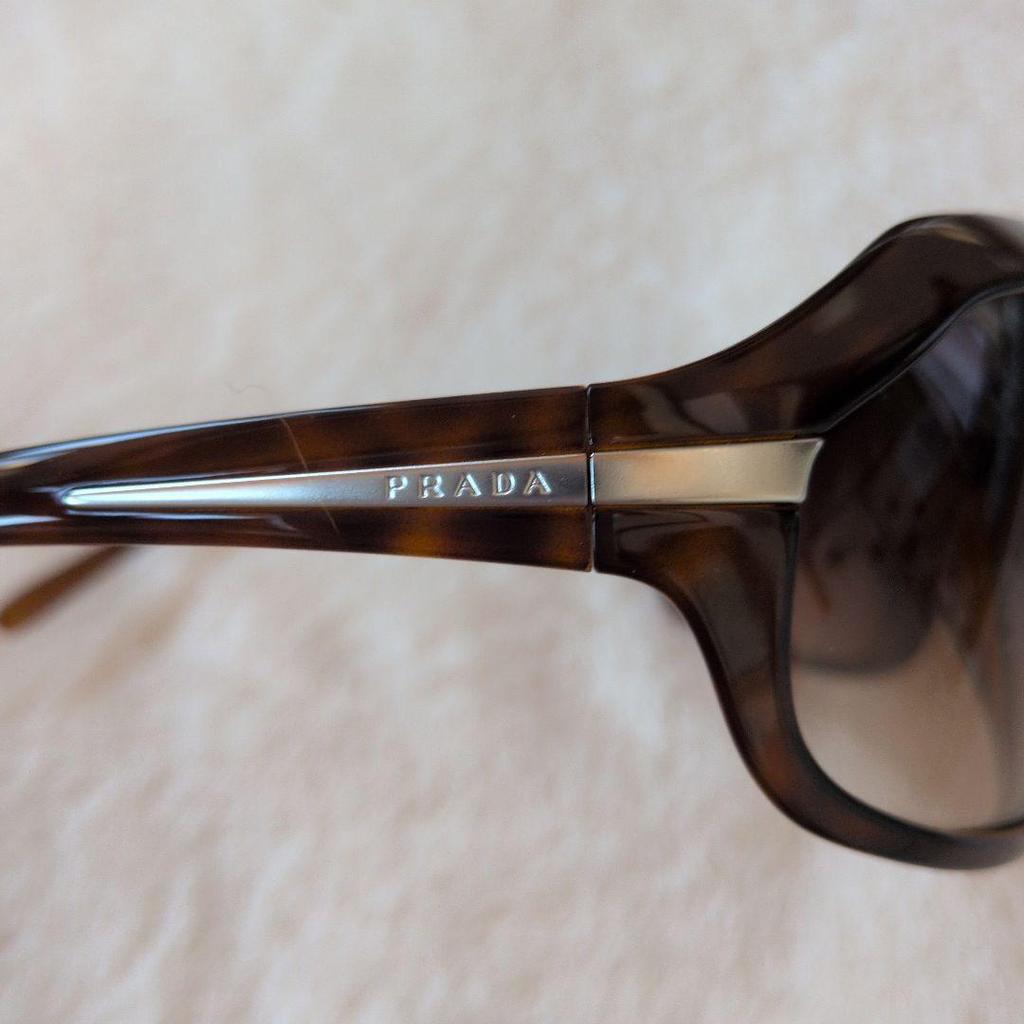 Used PRADA brown sunglasses