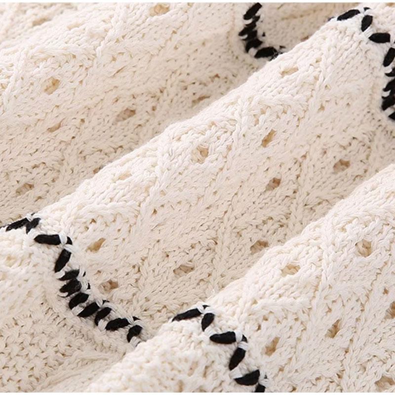 Пляжное платье с крючком и цветочным узором для женщин — фото 12