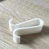 Multifunctional Double Hooks Portable Towel Bathrobe Holder Hooks For Bathroom Glass Door Storage