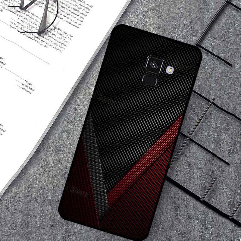 Carbon Fiber Phone Case For Samsung A3 A5 J1 2016 J3 J5 J7 2017 J4 J6 Plus A6 A8 A7 A9 J8 2018 Cover