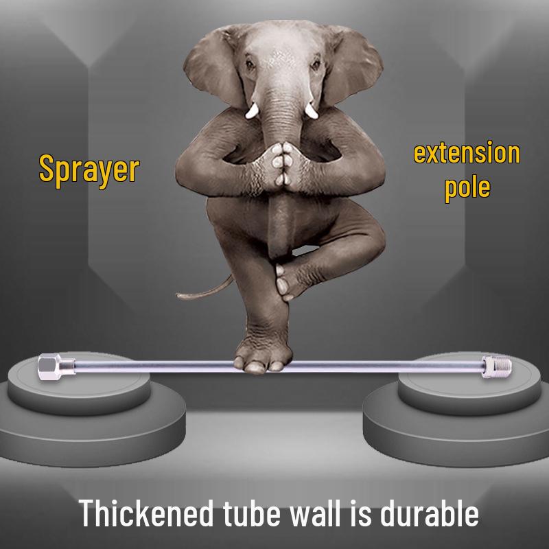 Universal Airless Paint Sprayer Extension Rod, 2m with Gasket Accessories