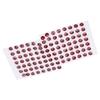 100Pcs Fishing Lure Eyes ThreeDimensional Sticky Lightweight Durable Fisheye Sticker for Making Fishing Bait(Red )