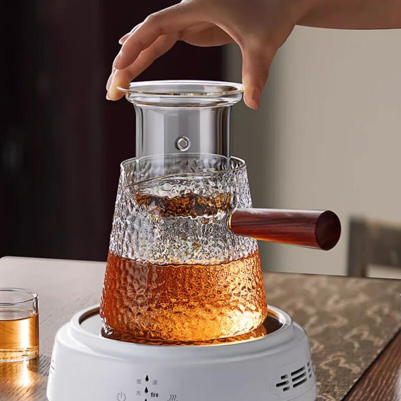 Yuanqing Jiasheng Borosilicate Glass Teapot with Filter