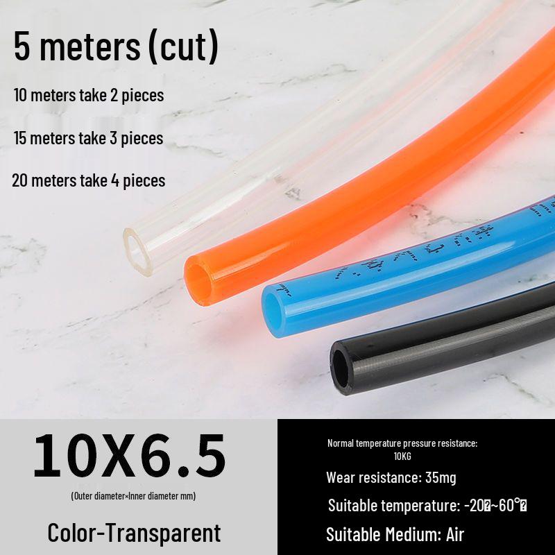 High-Pressure 8MM PU Pneumatic Air Hose for Air Compressors