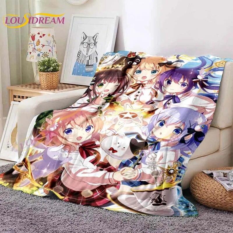 LoveUnholyc Decke RPG Decke Princess Connect Decke Spiel Anime Flanelldecke für Bett Sofa Reisen Weihnachtsdecke
