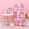Love Transparent Balloon Box Birthday Party Surprise Box Baby Balloon Box Proposal Confession Arrangement