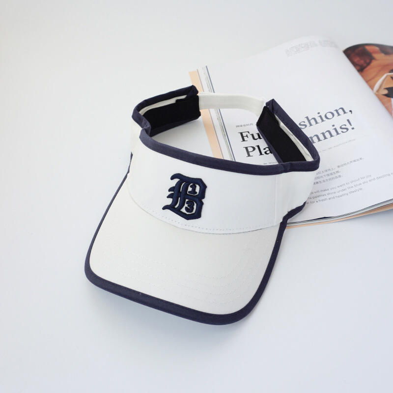 Lettering Logo Sports Sun Cap C1 White WHITE